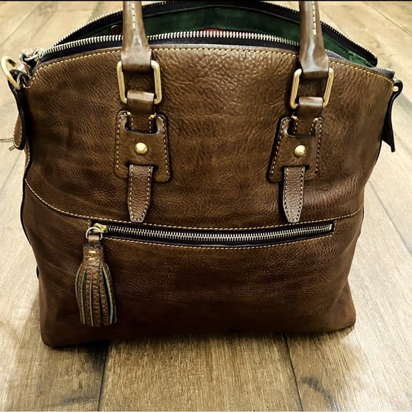 Dooney & Bourke Clayton Satchel LARGE - Picture 2 of 11